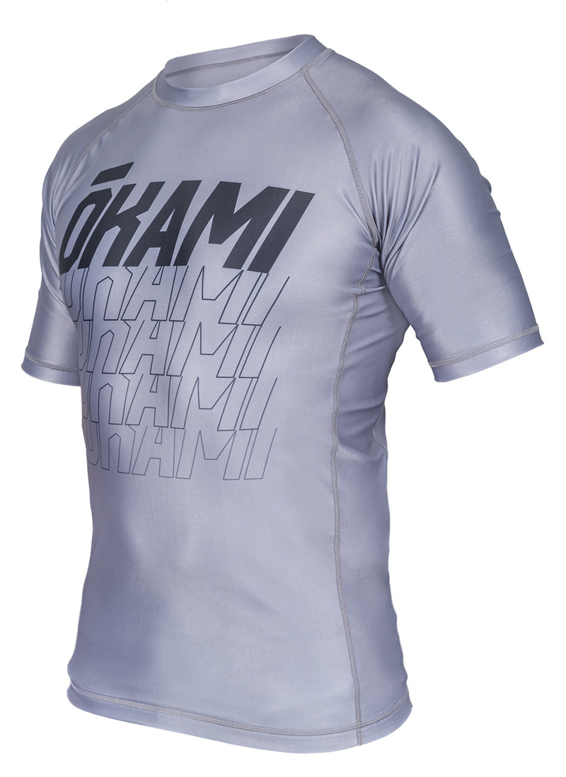 Okami LOGO rashguard -GREY